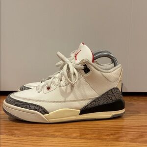 Jordan 3 retro white cement reimagined.